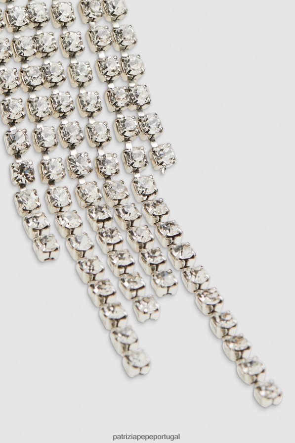 Patrizia Pepe mulheres brincos de strass strass de cristal acessório TX086V914