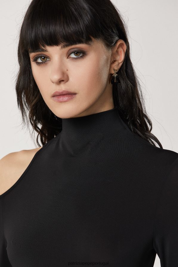 Patrizia Pepe mulheres preciosos brincos de mosca costelação preta acessório TX086V887