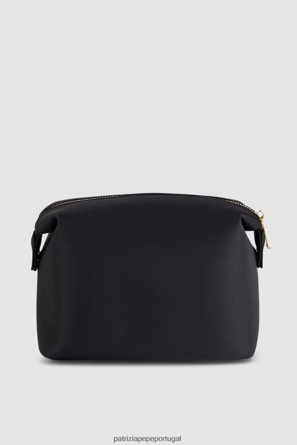 Patrizia Pepe mulheres estojo de beleza de náilon Nero acessório TX086V992