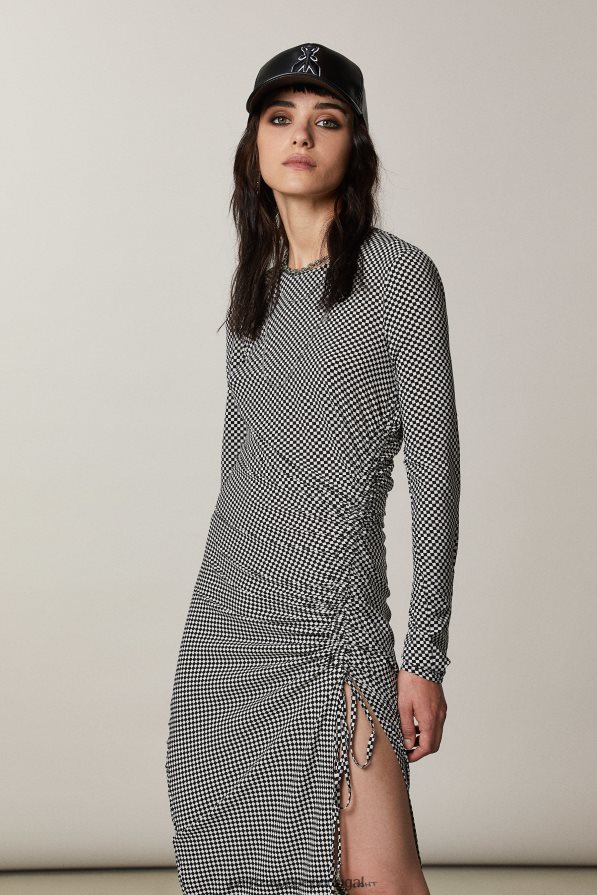 Patrizia Pepe mulheres boné de beisebol decorado com bordado de mosca Nero acessório TX086V943