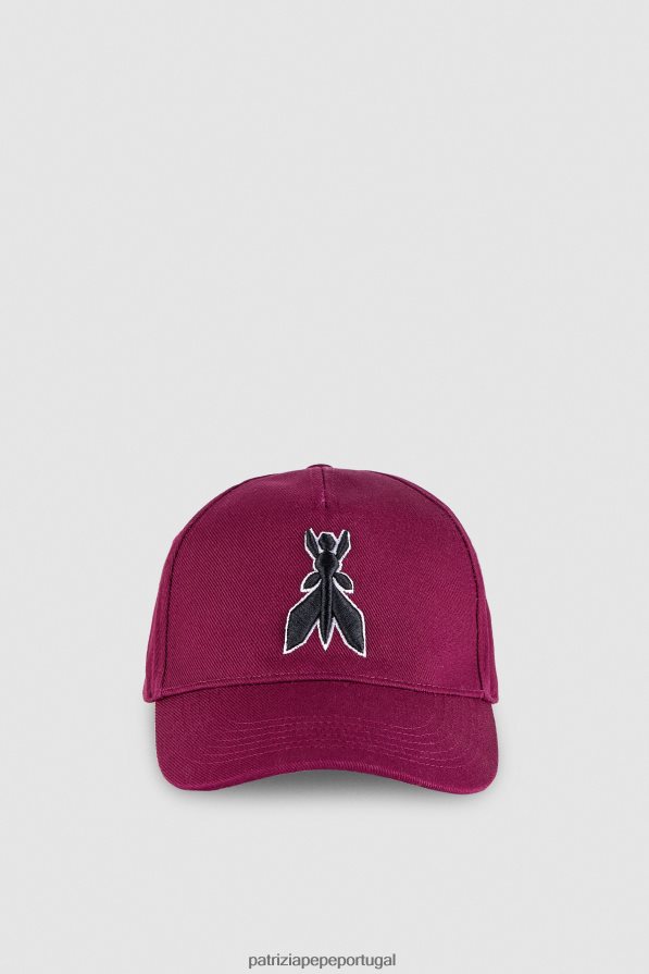 Patrizia Pepe mulheres boné de beisebol voador Borgonha acessório TX086V937