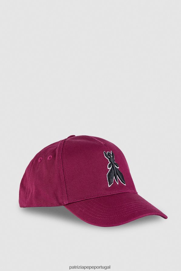 Patrizia Pepe mulheres boné de beisebol voador Borgonha acessório TX086V937