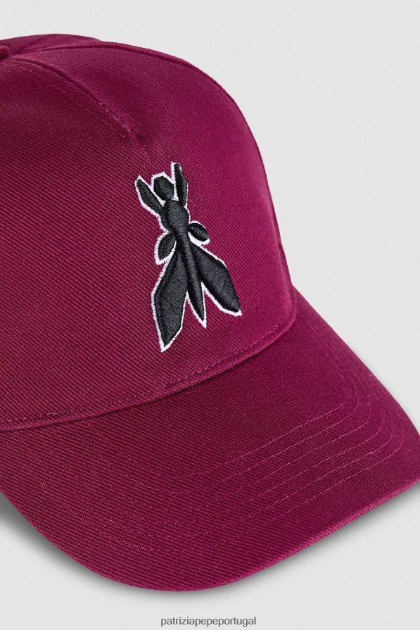 Patrizia Pepe mulheres boné de beisebol voador Borgonha acessório TX086V937