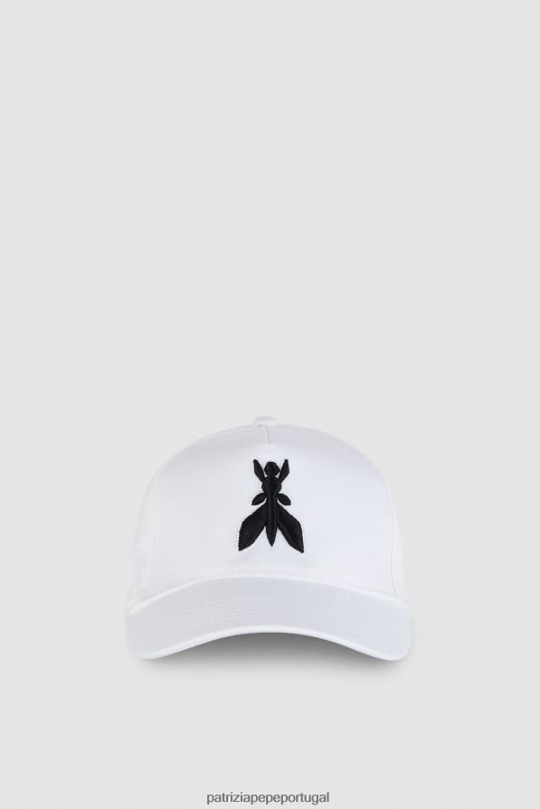 Patrizia Pepe mulheres boné de beisebol voador branco acessório TX086V935