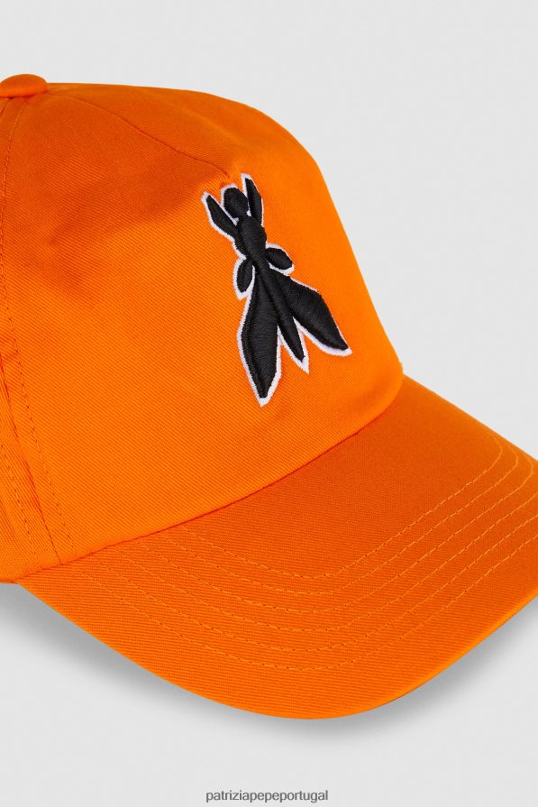 Patrizia Pepe mulheres boné de beisebol voador laranja acessório TX086V938