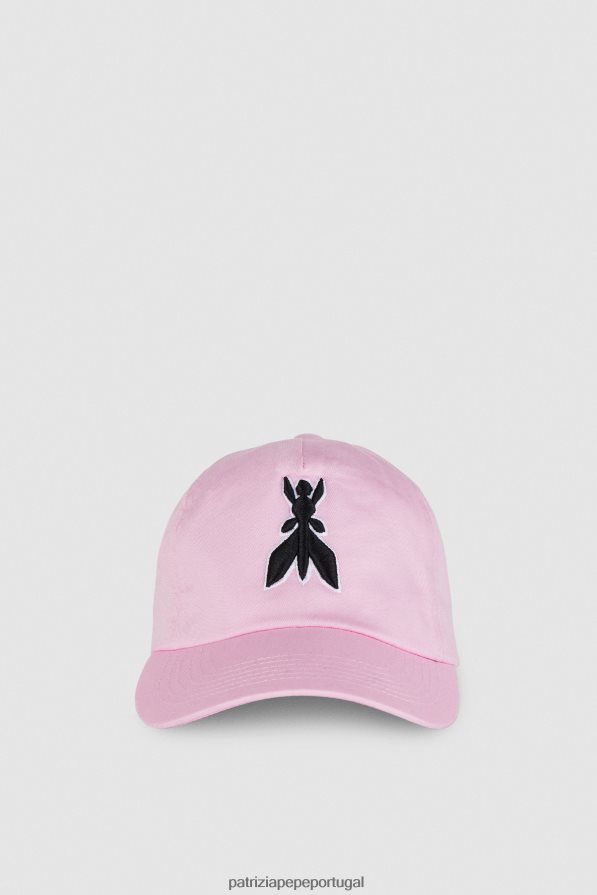Patrizia Pepe mulheres boné de beisebol voador rosa acessório TX086V939
