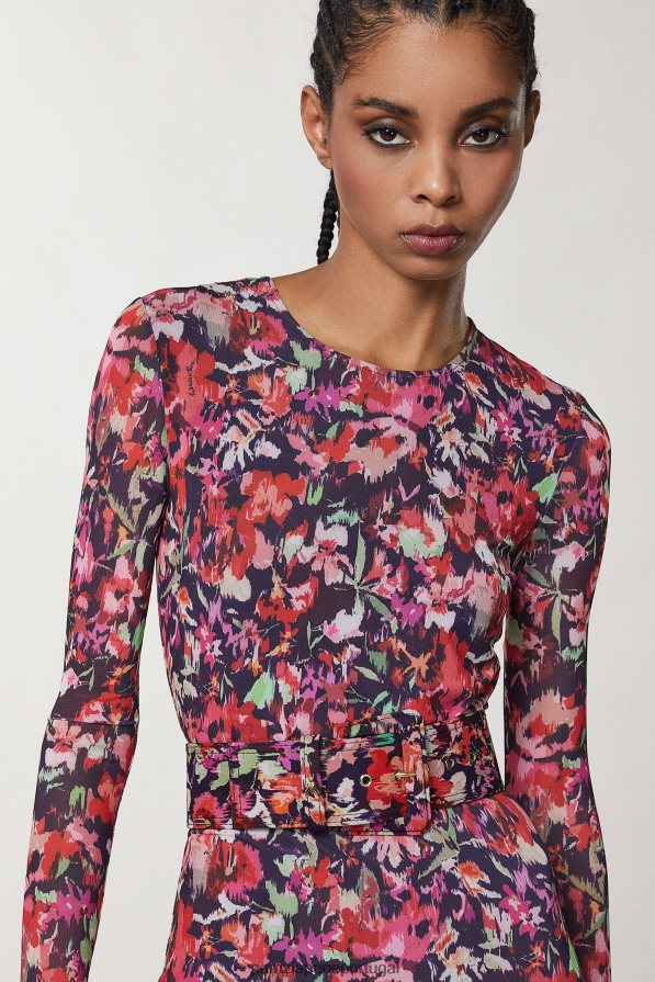 Patrizia Pepe mulheres cinto de tecido cintura alta flormarciana acessório TX086V984