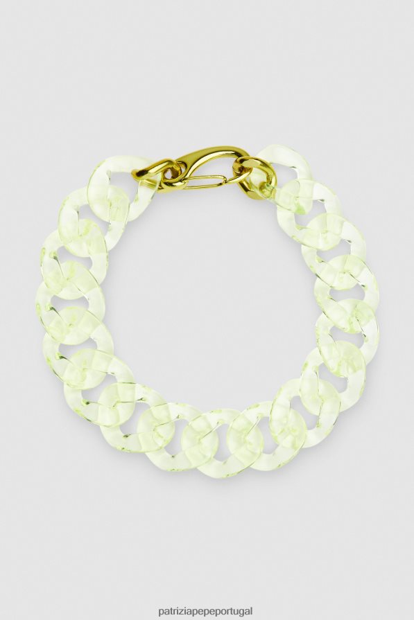 Patrizia Pepe mulheres colar de corrente limão ensolarado acessório TX086V892