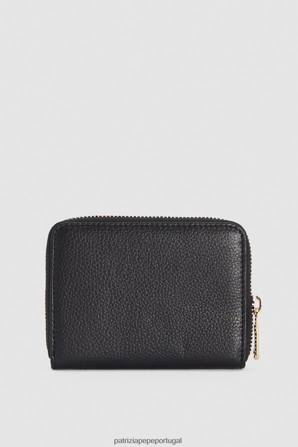 Patrizia Pepe mulheres bolsa média com zíper \"essencial\" Nero acessório TX086V1003