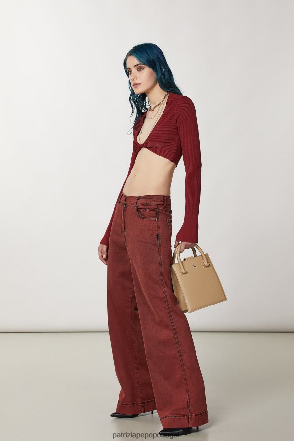 Patrizia Pepe mulheres bolsa com alça de ombro areia de inverno bolsas | TX086V758