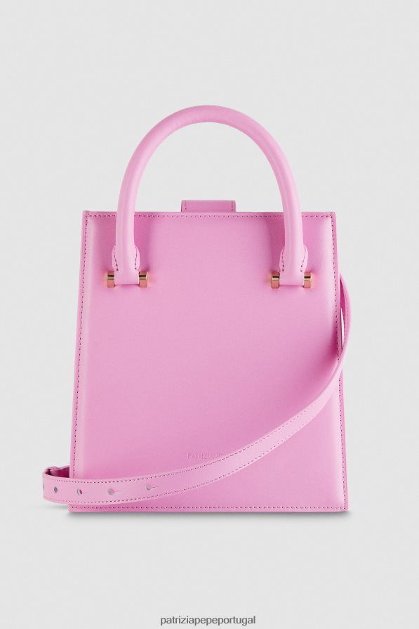 Patrizia Pepe mulheres bolsa com alça de ombro malva virtual bolsas | TX086V761