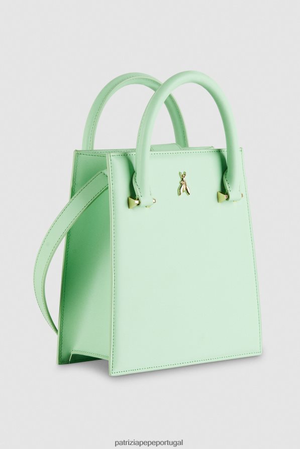 Patrizia Pepe mulheres bolsa com alça de ombro planeta verde bolsas | TX086V762