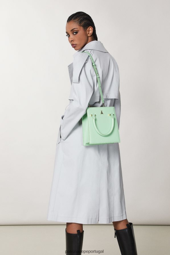 Patrizia Pepe mulheres bolsa com alça de ombro planeta verde bolsas | TX086V762