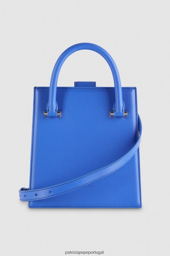 Patrizia Pepe mulheres bolsa com alça de ombro raio azul bolsas | TX086V717