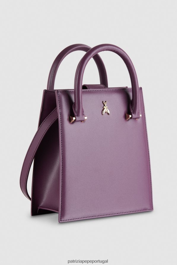 Patrizia Pepe mulheres bolsa com alça de ombro roxo futurista bolsas | TX086V756