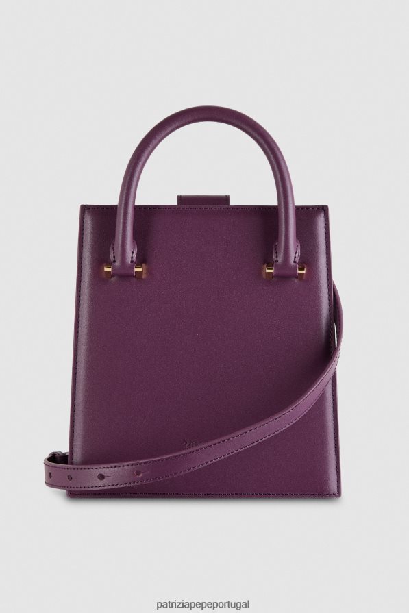 Patrizia Pepe mulheres bolsa com alça de ombro roxo futurista bolsas | TX086V756