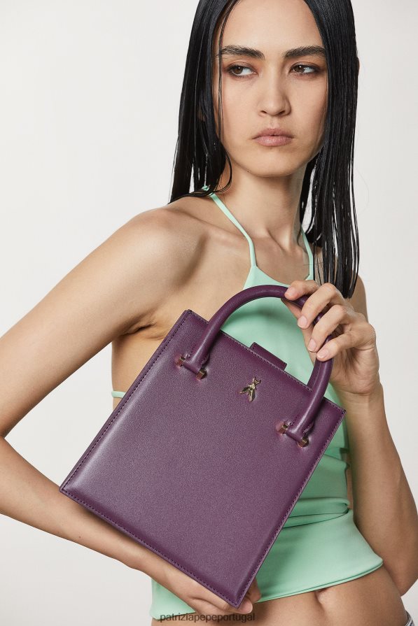 Patrizia Pepe mulheres bolsa com alça de ombro roxo futurista bolsas | TX086V756