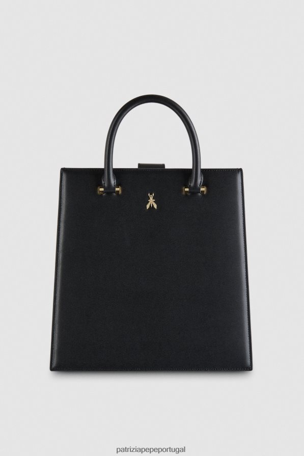Patrizia Pepe mulheres bolsa média Nero bolsas | TX086V755