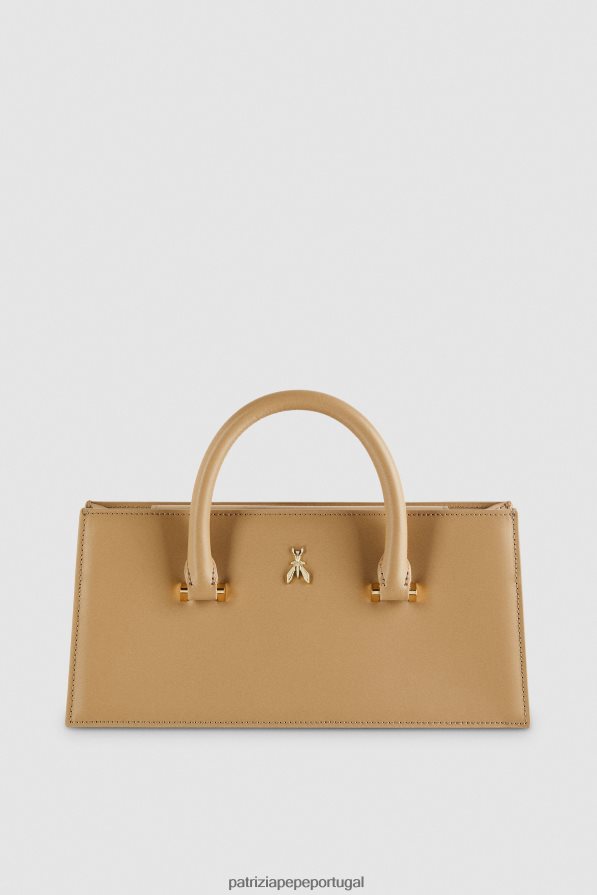 Patrizia Pepe mulheres mosca de couro bamby areia de inverno bolsas | TX086V759