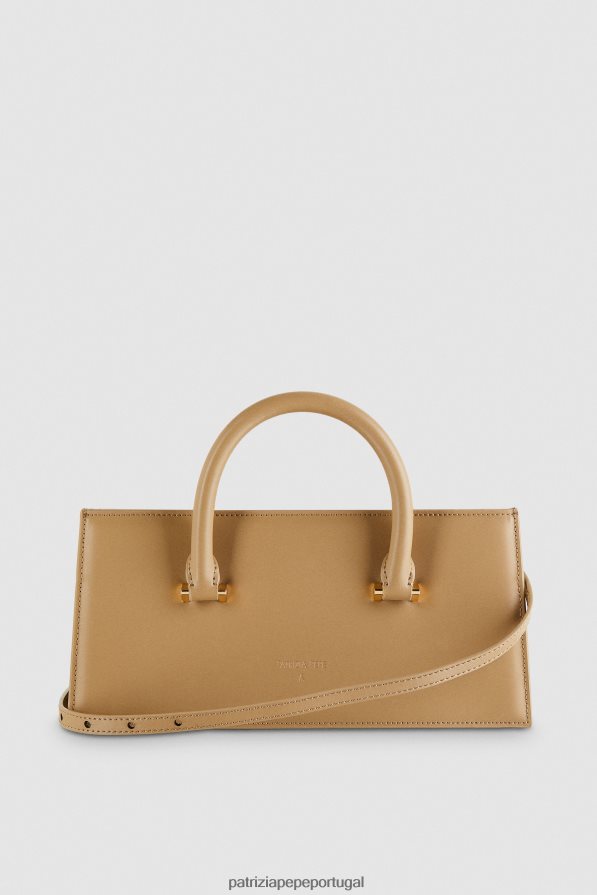 Patrizia Pepe mulheres mosca de couro bamby areia de inverno bolsas | TX086V759