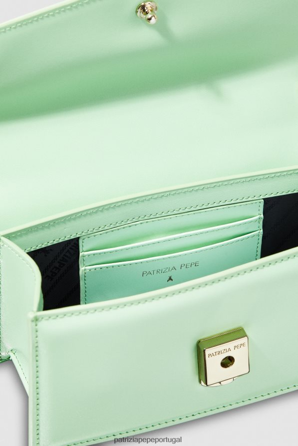 Patrizia Pepe mulheres mosca de couro bamby planeta verde bolsas | TX086V747