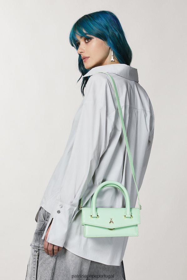 Patrizia Pepe mulheres mosca de couro bamby planeta verde bolsas | TX086V747