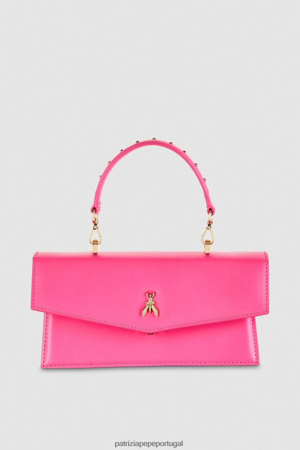 Patrizia Pepe mulheres voar bamby couro fúcsia fresca bolsas | TX086V733