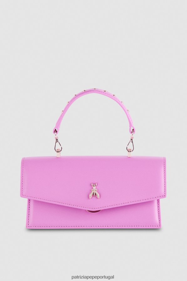 Patrizia Pepe mulheres voar bamby couro malva virtual bolsas | TX086V732