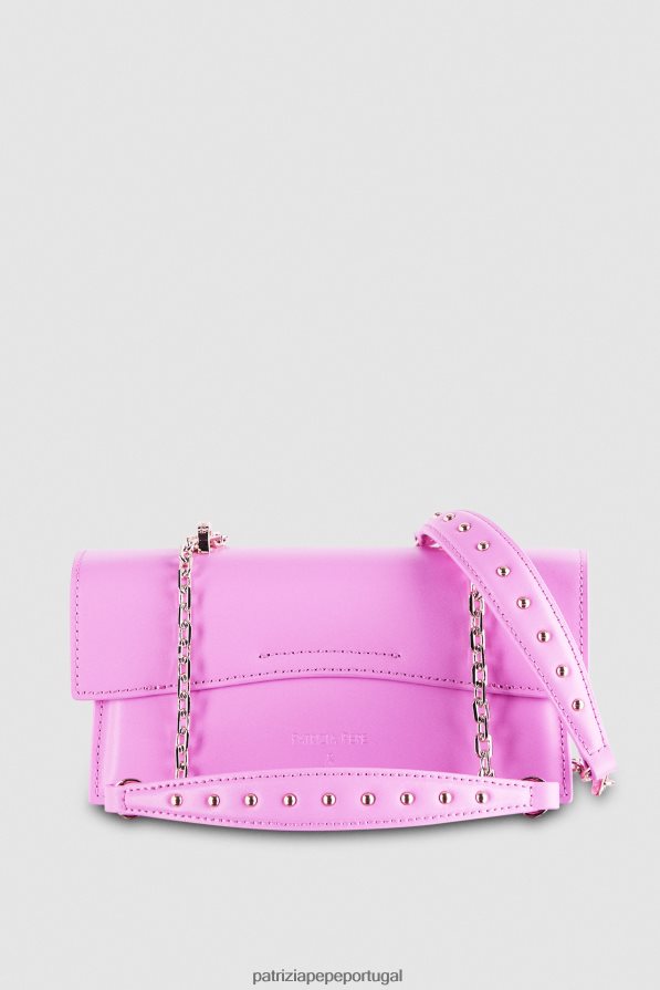 Patrizia Pepe mulheres voar bamby couro malva virtual bolsas | TX086V732