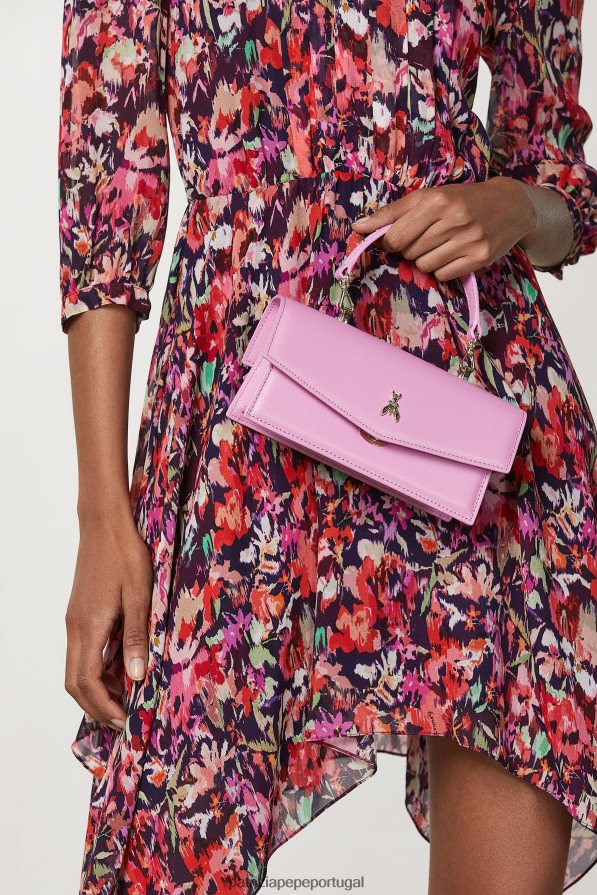 Patrizia Pepe mulheres voar bamby couro malva virtual bolsas | TX086V732