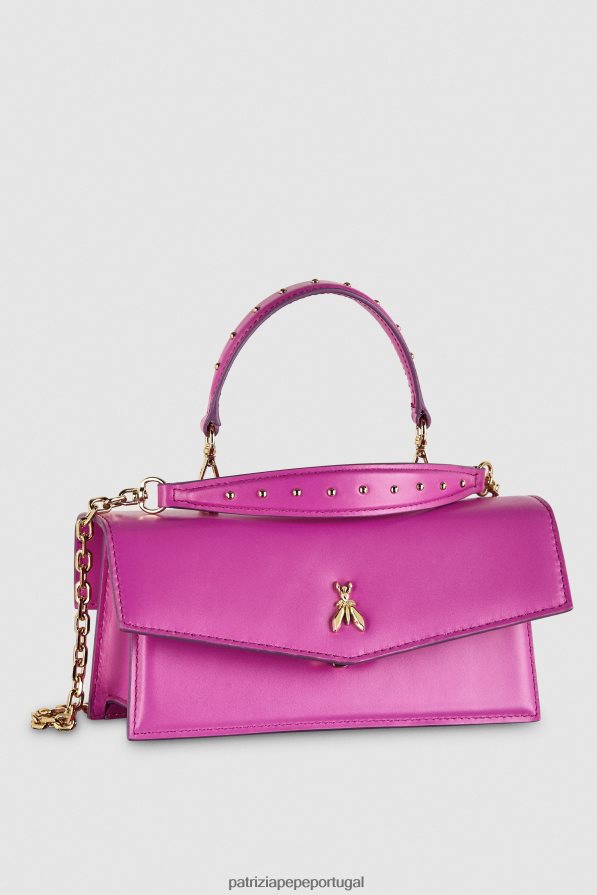 Patrizia Pepe mulheres voar bamby couro rosa surreal bolsas | TX086V730