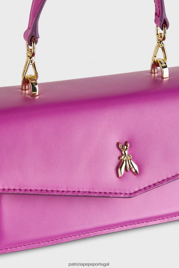 Patrizia Pepe mulheres voar bamby couro rosa surreal bolsas | TX086V730