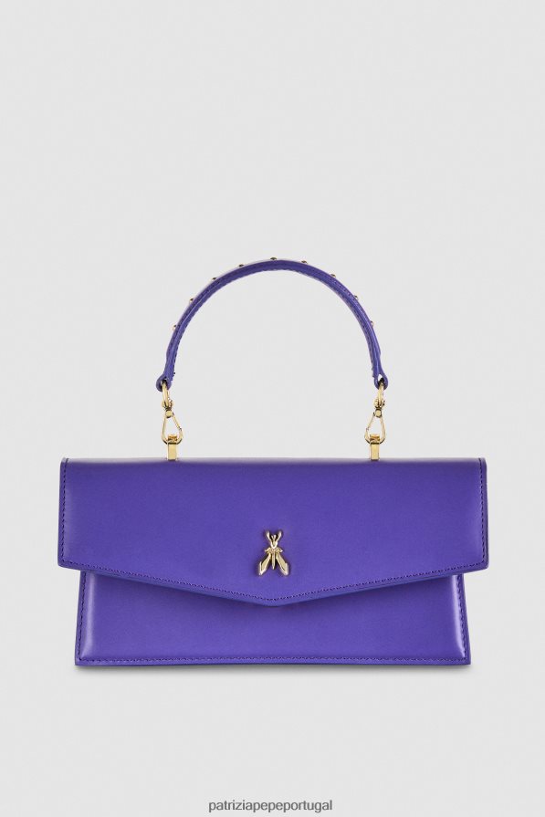 Patrizia Pepe mulheres voar bamby couro ultravioleta bolsas | TX086V740