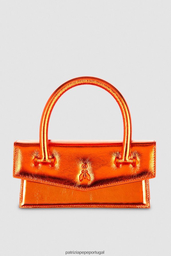 Patrizia Pepe mulheres voe bamby metal coral metálico bolsas | TX086V742