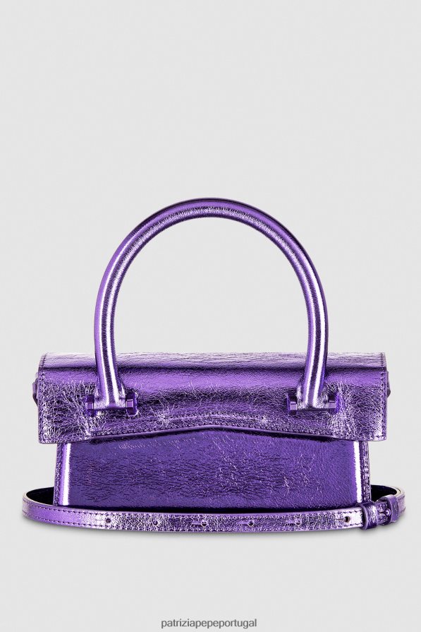 Patrizia Pepe mulheres voe bamby metal metal violeta bolsas | TX086V743