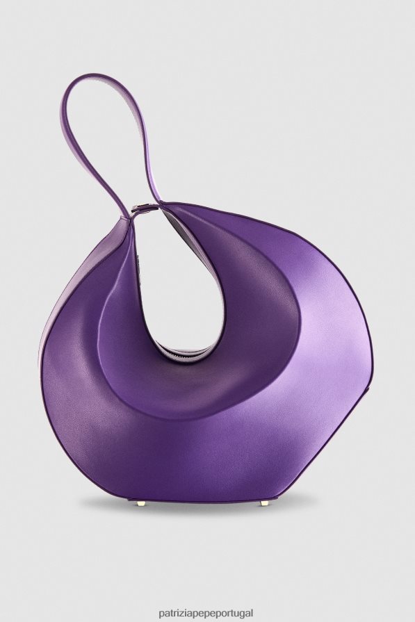 Patrizia Pepe mulheres bolsa grande com pulseira hobo violeta sexy bolsas | TX086V768