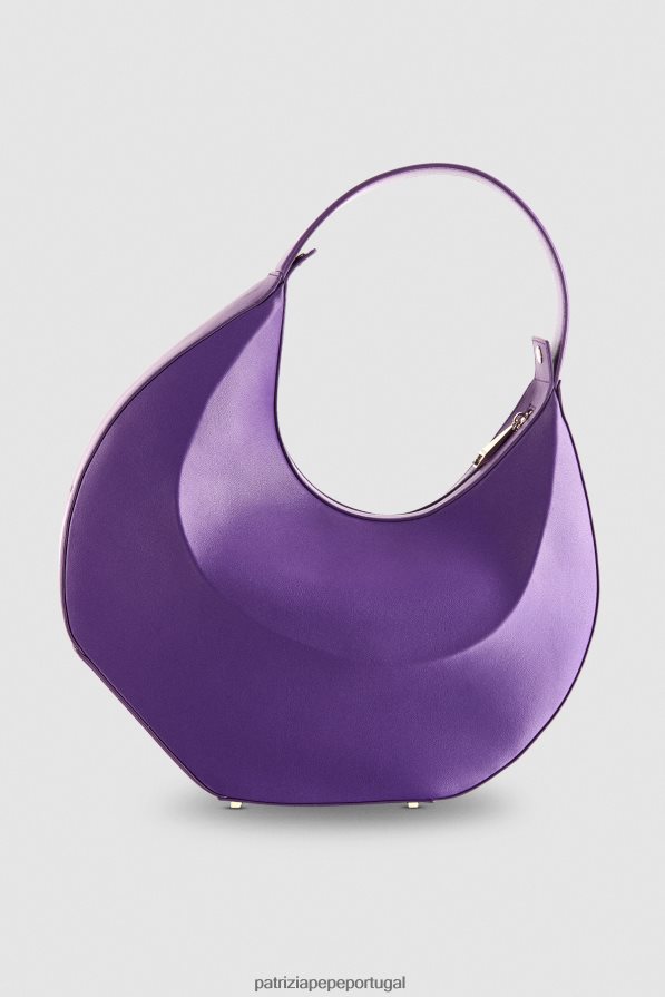Patrizia Pepe mulheres bolsa grande com pulseira hobo violeta sexy bolsas | TX086V768