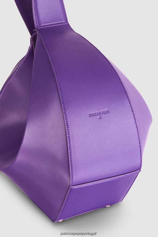 Patrizia Pepe mulheres bolsa grande com pulseira hobo violeta sexy bolsas | TX086V768