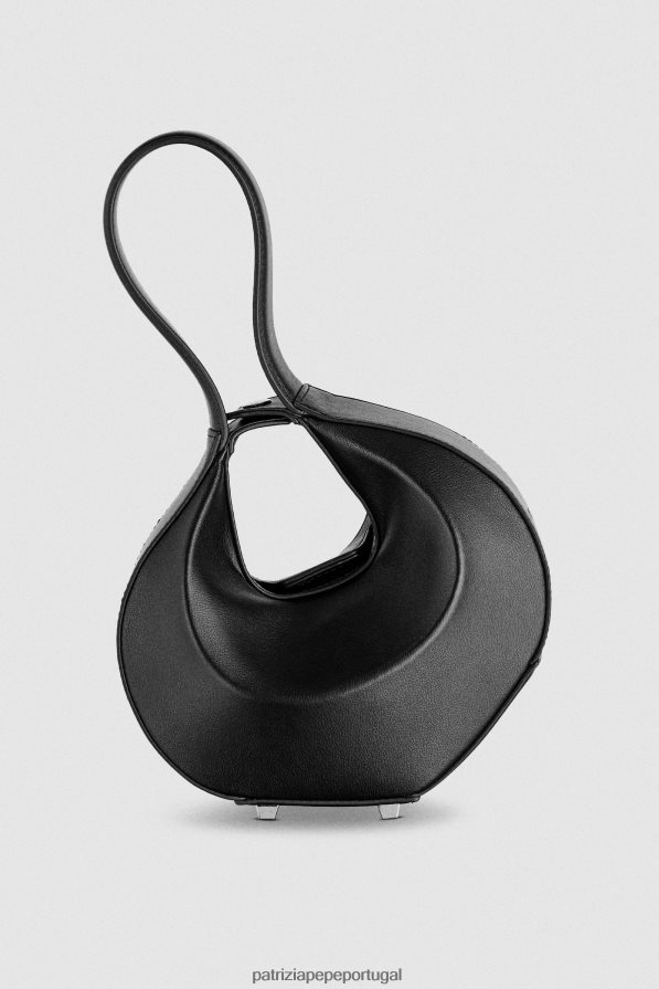 Patrizia Pepe mulheres bolsa pequena com pulseira hobo Nero bolsas | TX086V765