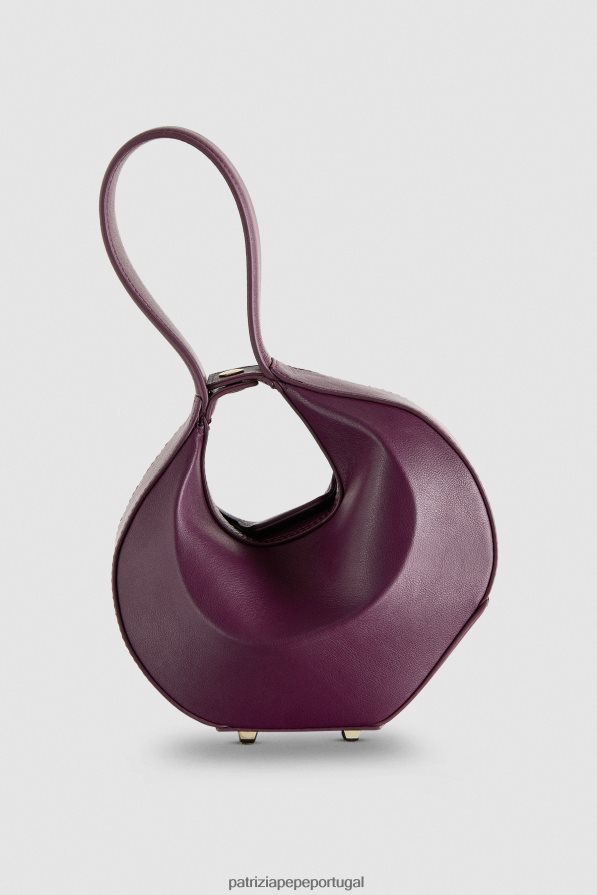 Patrizia Pepe mulheres bolsa pequena com pulseira hobo roxo futurista bolsas | TX086V770