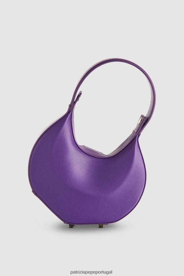 Patrizia Pepe mulheres bolsa pequena com pulseira hobo violeta sexy bolsas | TX086V767