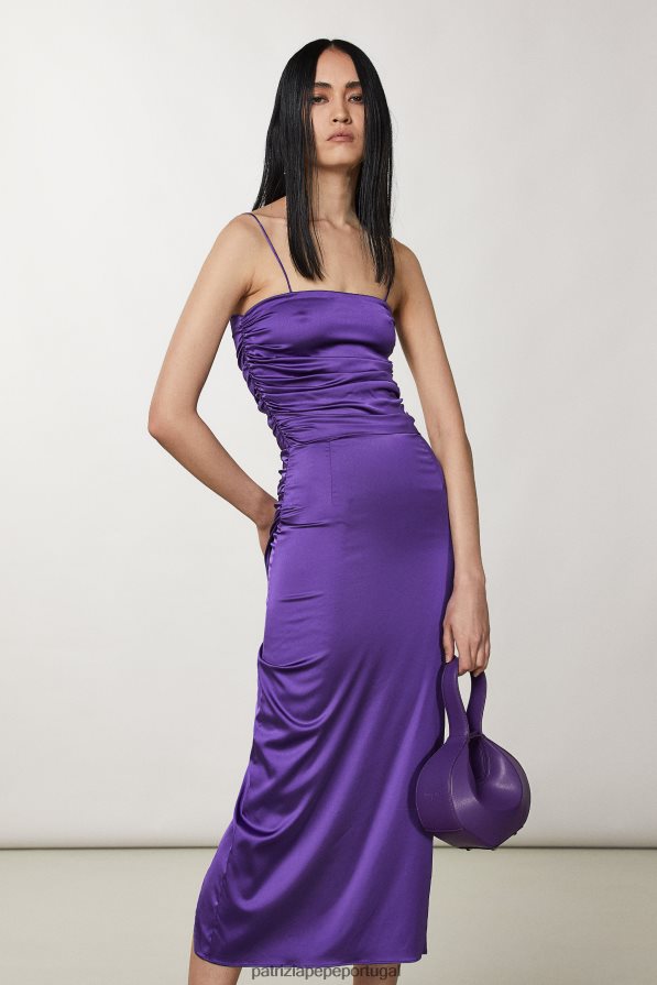 Patrizia Pepe mulheres bolsa pequena com pulseira hobo violeta sexy bolsas | TX086V767