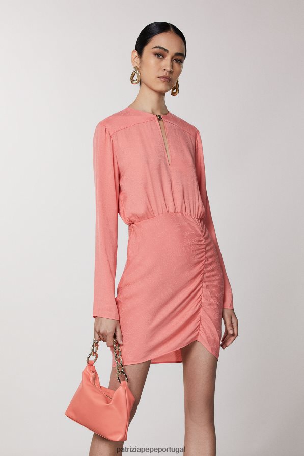 Patrizia Pepe mulheres elegante bolsa pequena hobo pêssego suculento bolsas | TX086V807