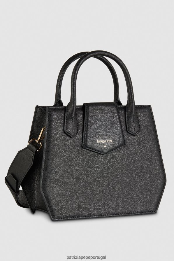 Patrizia Pepe mulheres bolsa grande Nero bolsas | TX086V789