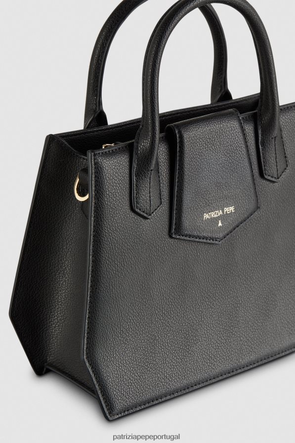 Patrizia Pepe mulheres bolsa grande Nero bolsas | TX086V789