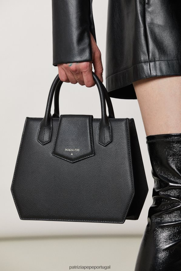 Patrizia Pepe mulheres bolsa grande Nero bolsas | TX086V789