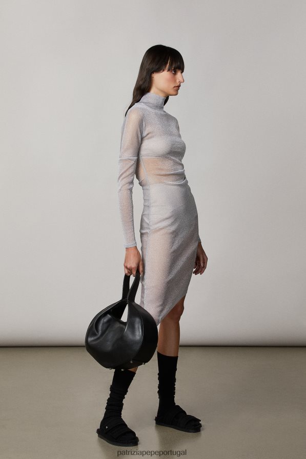 Patrizia Pepe mulheres bolsa grande com pulseira hobo Nero bolsas | TX086V766