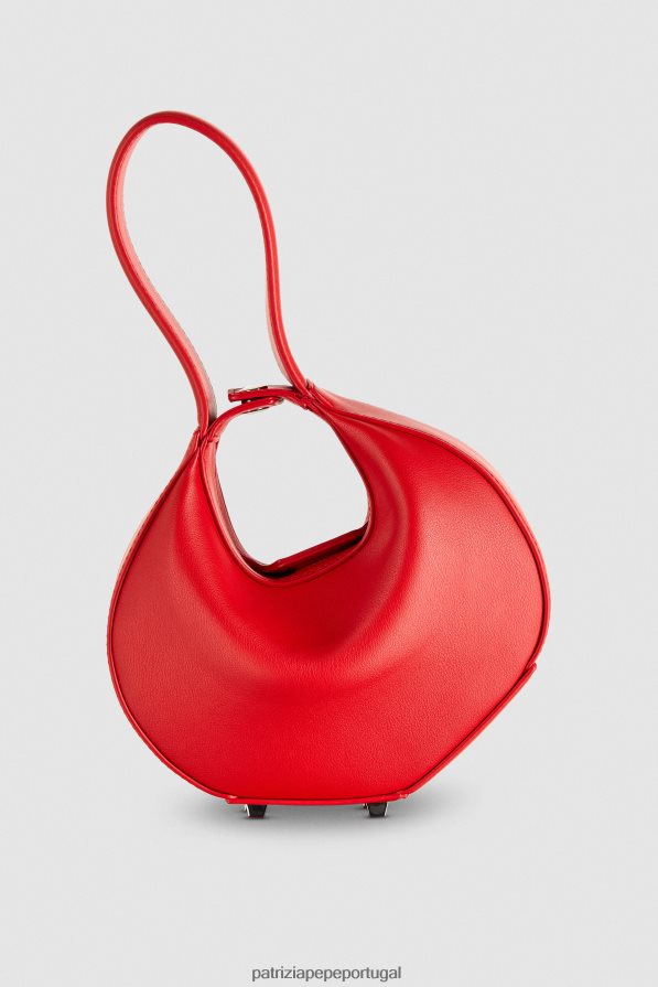 Patrizia Pepe mulheres bolsa pequena com pulseira hobo batom vermelho bolsas | TX086V769