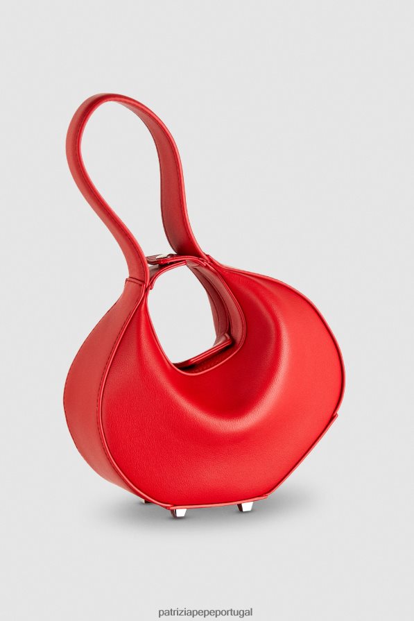 Patrizia Pepe mulheres bolsa pequena com pulseira hobo batom vermelho bolsas | TX086V769