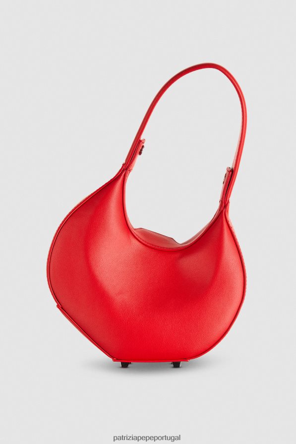 Patrizia Pepe mulheres bolsa pequena com pulseira hobo batom vermelho bolsas | TX086V769